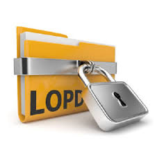 Imagen de LOPD para la página de informática galindo